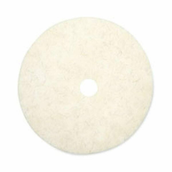 Pinpoint 27 in. Natural Burnishing Floor Pads - White - 5 Count PI3200194